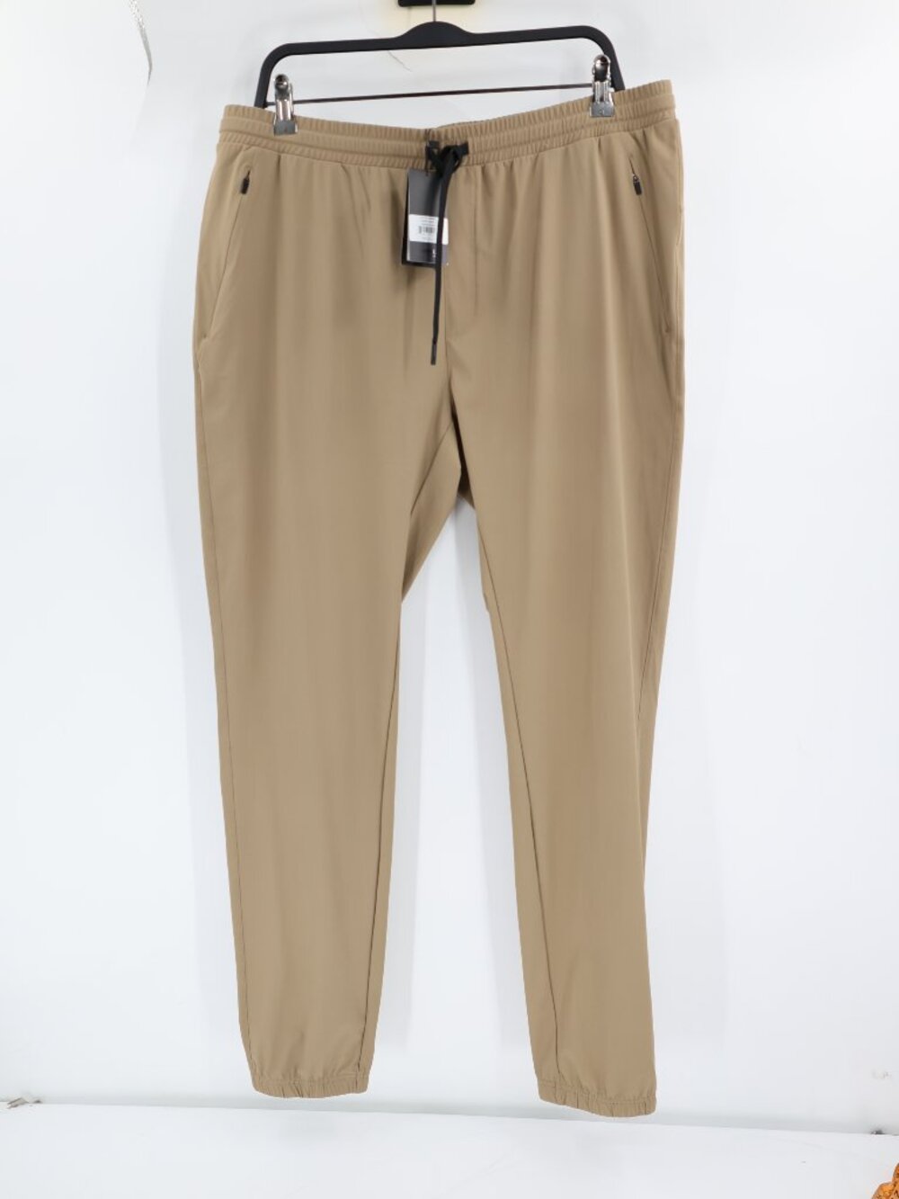 NWT UNRL Pants Mens XL In Flex Jogger III Performance Athletic Drawstring khaki
